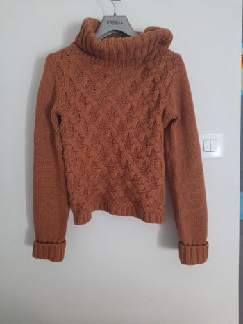 Pull col roulé