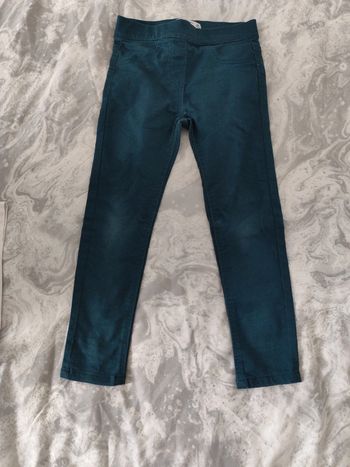 Pantalon bleu canard