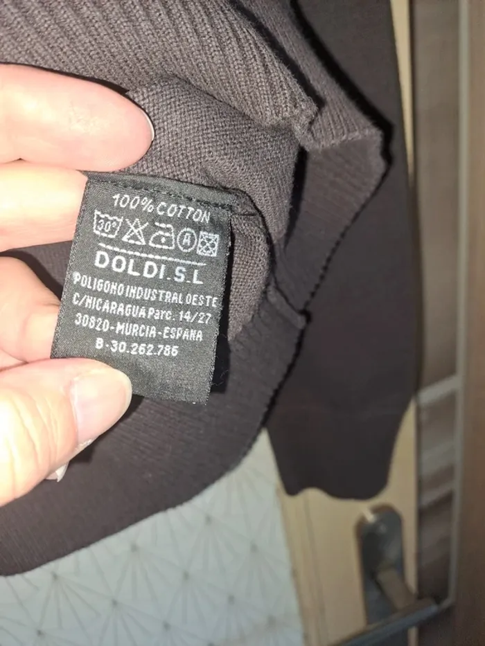 Pull homme marron tout doux Volapié L tbe - photo numéro 5