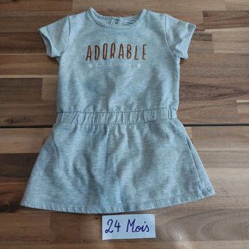 Tunique manche courte 24 mois