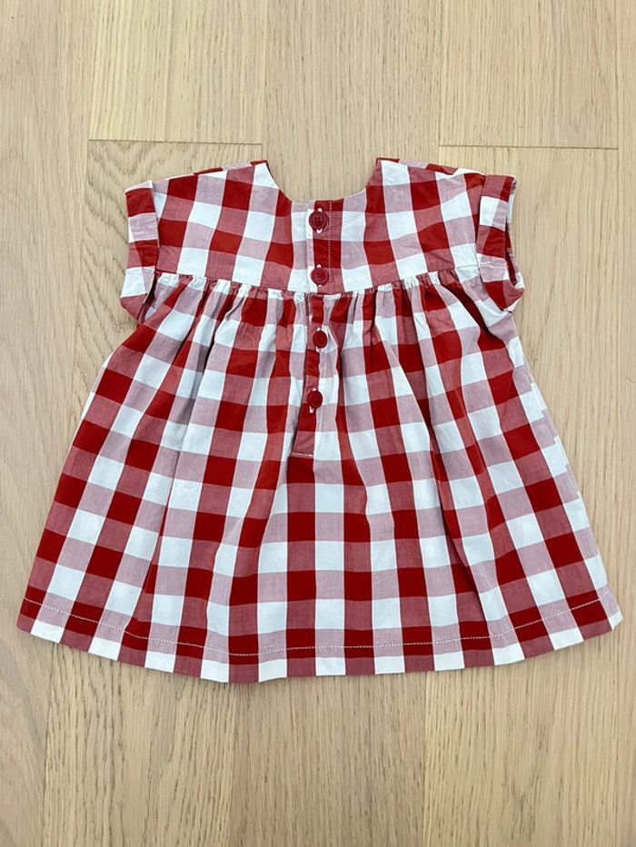 Robe à carreaux 6 mois - photo numéro 4