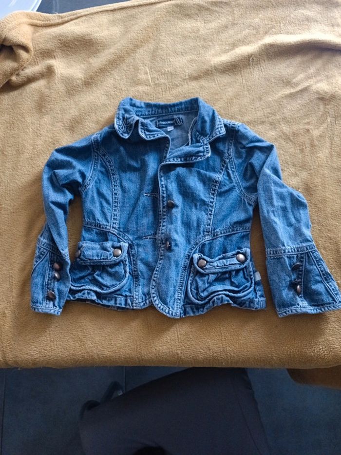 Veste en jean cintrée