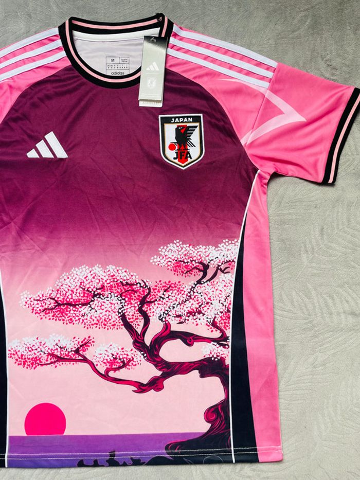 Maillot concept foot Japon rose cerisier taille M - photo numéro 3