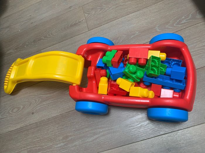 Chariot rouge Play 'n Go de Mega Bloks - photo numéro 3