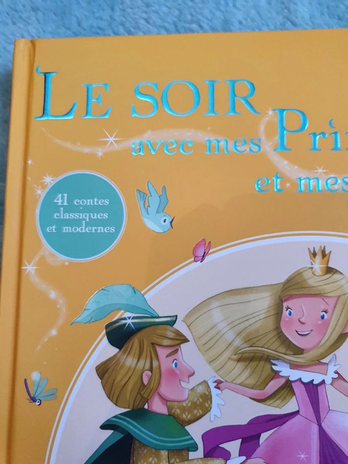 Livre 41 contes Le soir avec mes princes et mes princesses - photo numéro 2