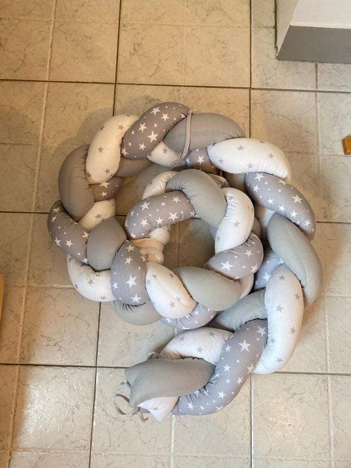 Tresse tour de lit étoiles