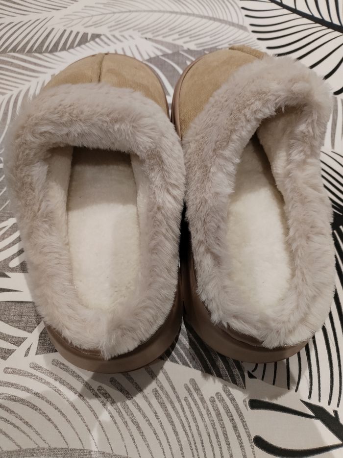 Pantoufle chausson femme taille 38-39 - photo numéro 4