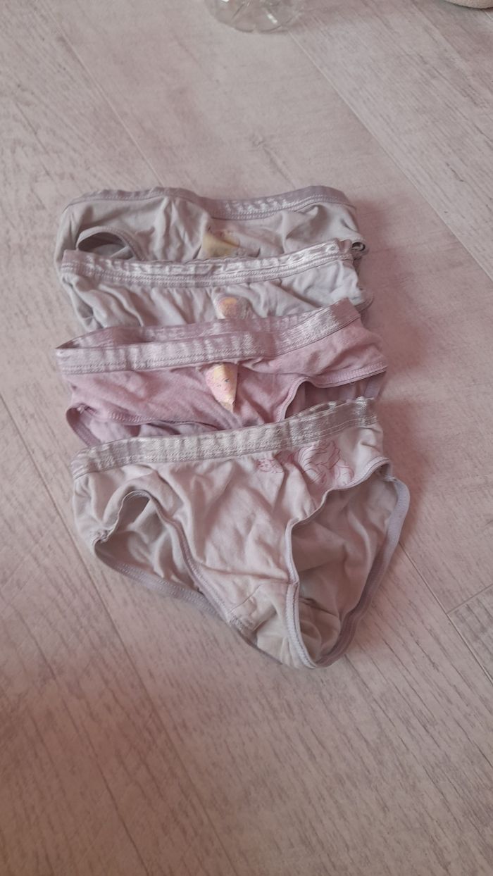 Lot de 4 culottes reine des neiges