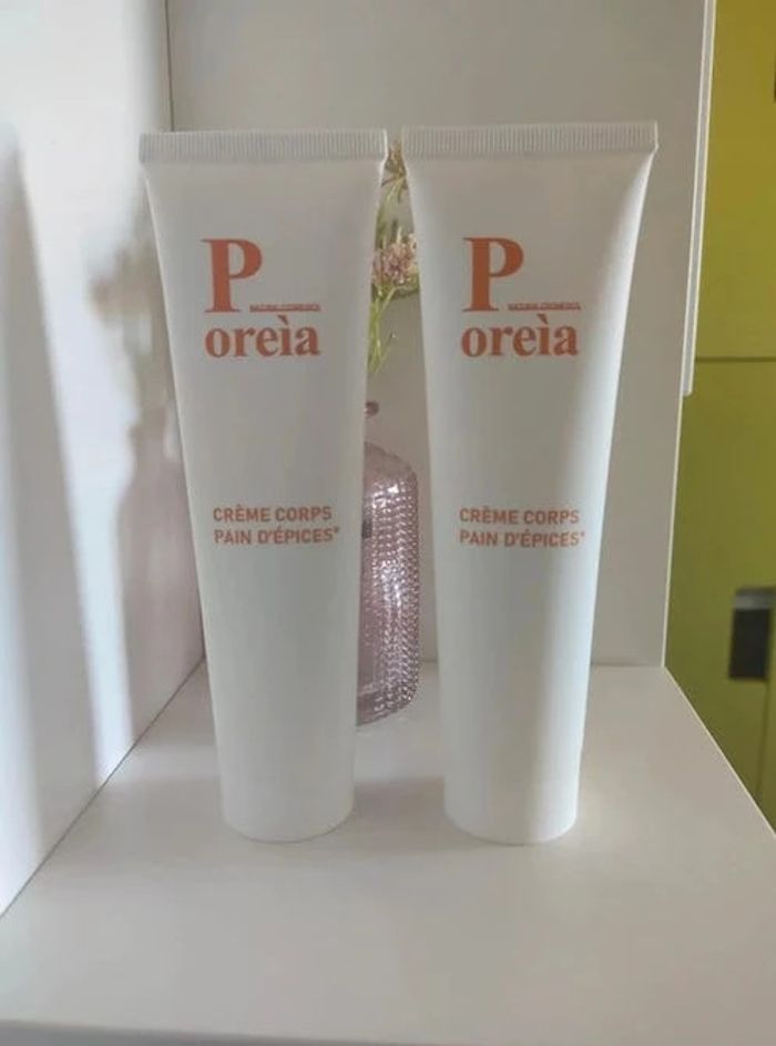 Poreia Crème corps pain d'épices x 2