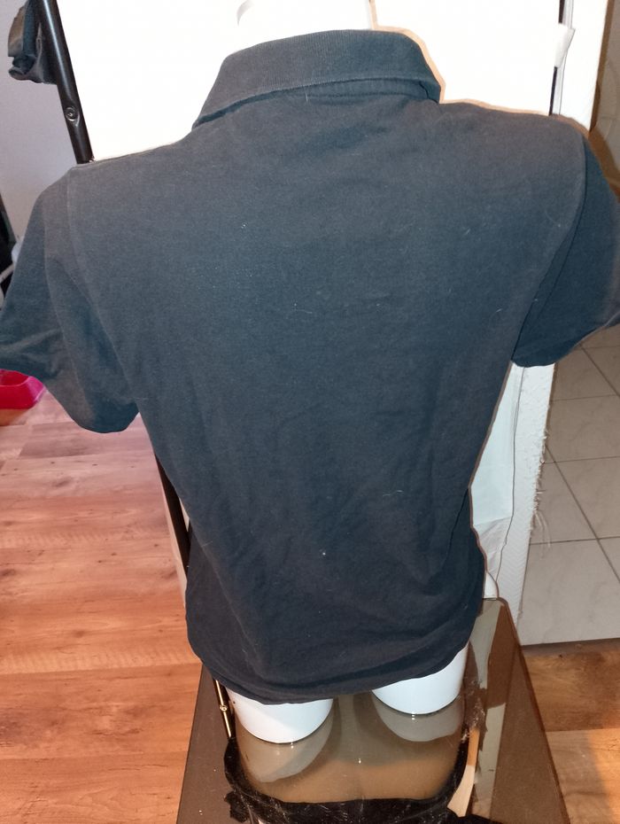 polo noir tm - photo numéro 2