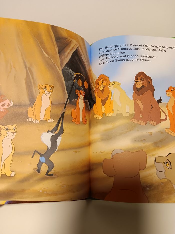 Livre Disney mickey club du livre Le roi lion 2 l'honneur de la tribu - photo numéro 6