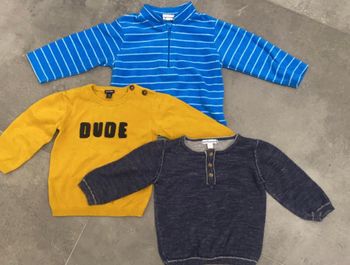 Lot Pull et gilet