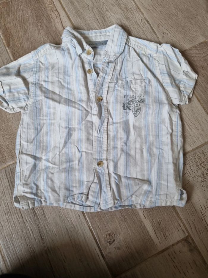 Lot de 5 chemises 18 mois - photo numéro 2