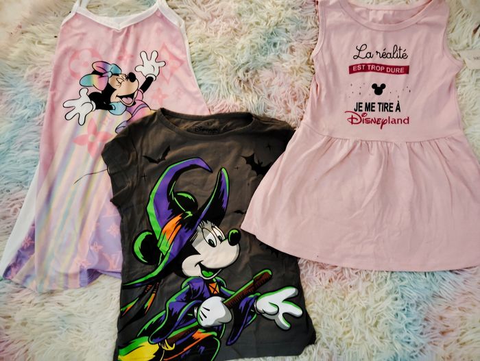 Lot de vêtements Disney Minnie 4/6 ans halloween Disneyland