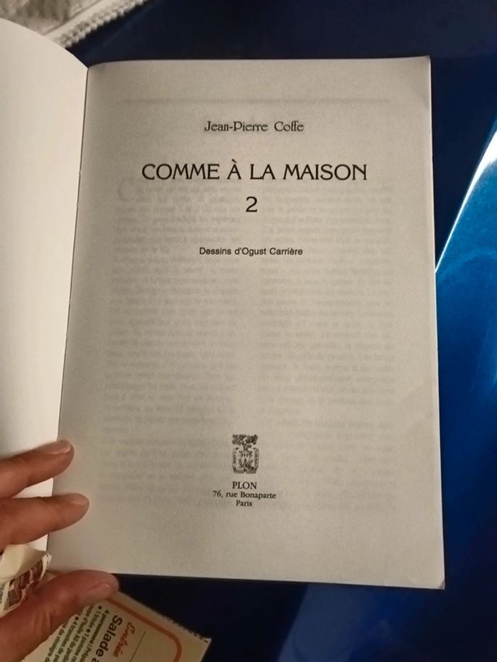 Livre de recettes Jean Pierre Coffe Comme à la maison 2 - photo numéro 5