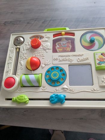 Tableau d'activité Fisher Price vintage