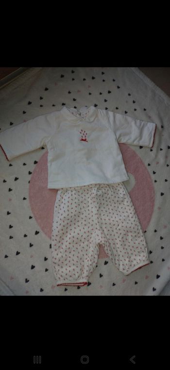 Ensemble bébé fille jacadi