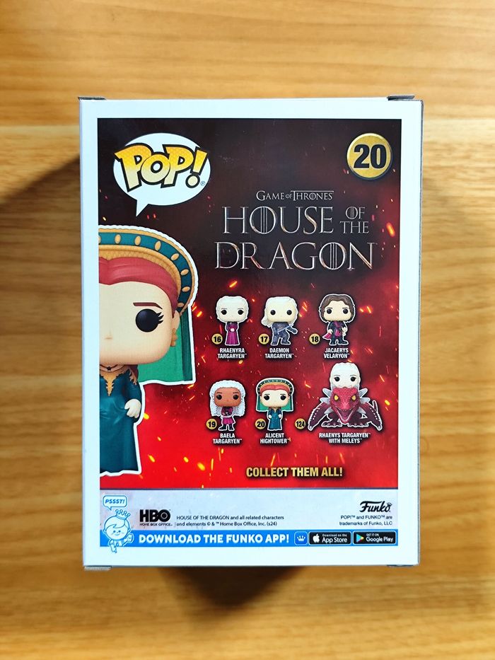 Funko Pop! Game of Thrones - Alicent Hightower 20 (House of the Dragon) - photo numéro 3