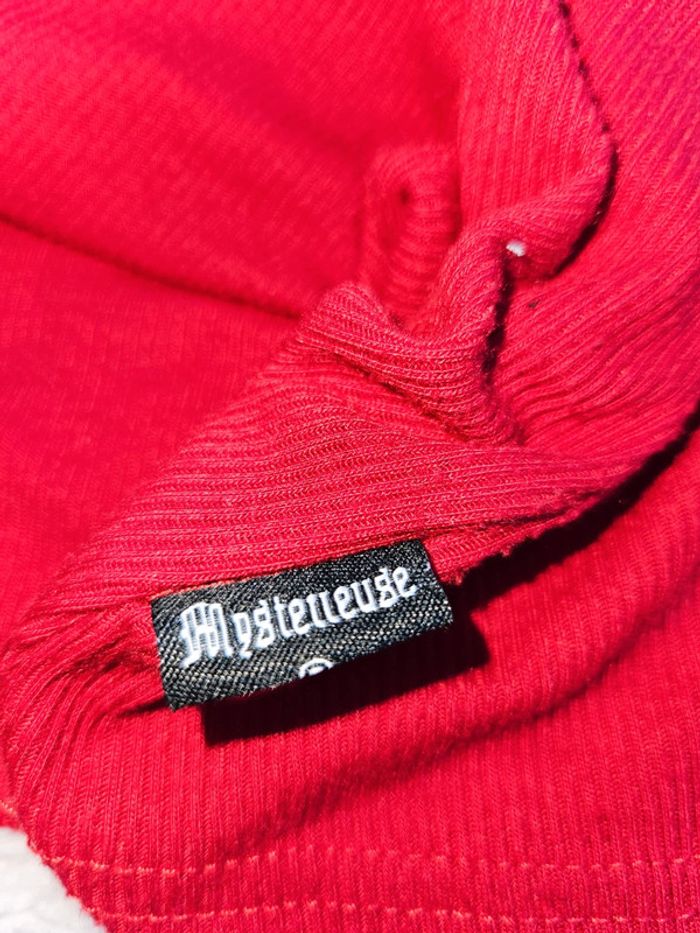 Débardeur Rouge Col rond - photo numéro 5