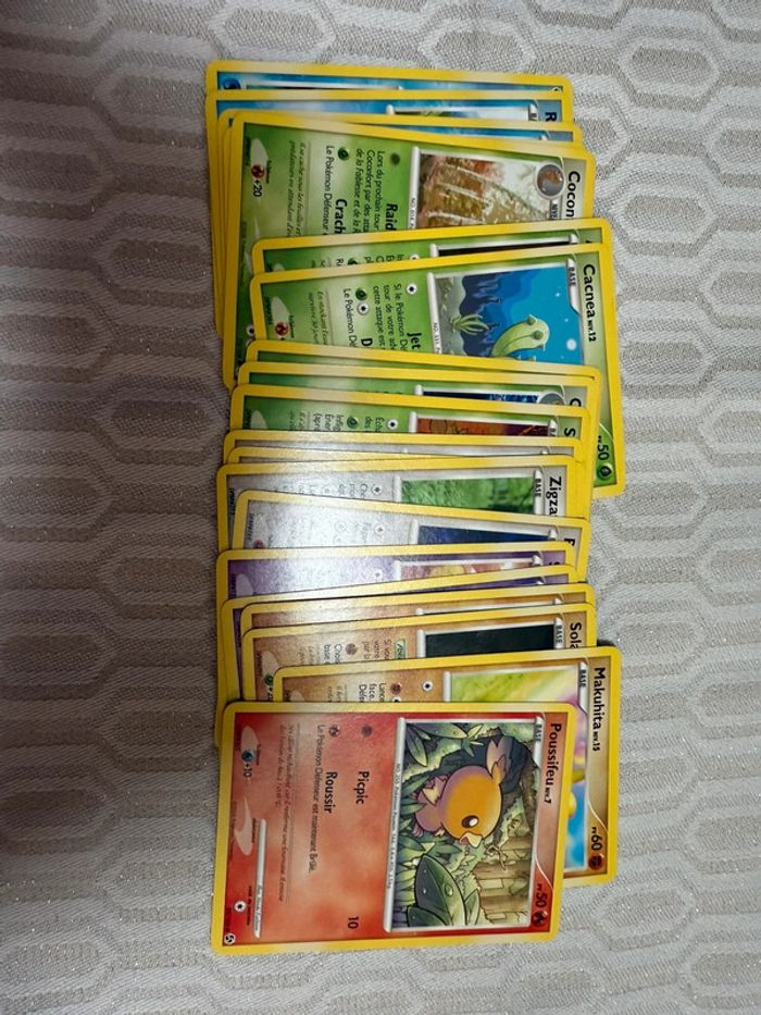 Lot de 20 cartes Pokémon série diamant & perle Duels au sommet