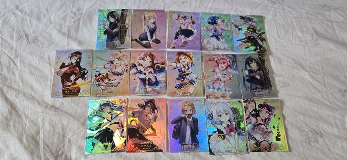 Lot de 37 cartes SSR avec double