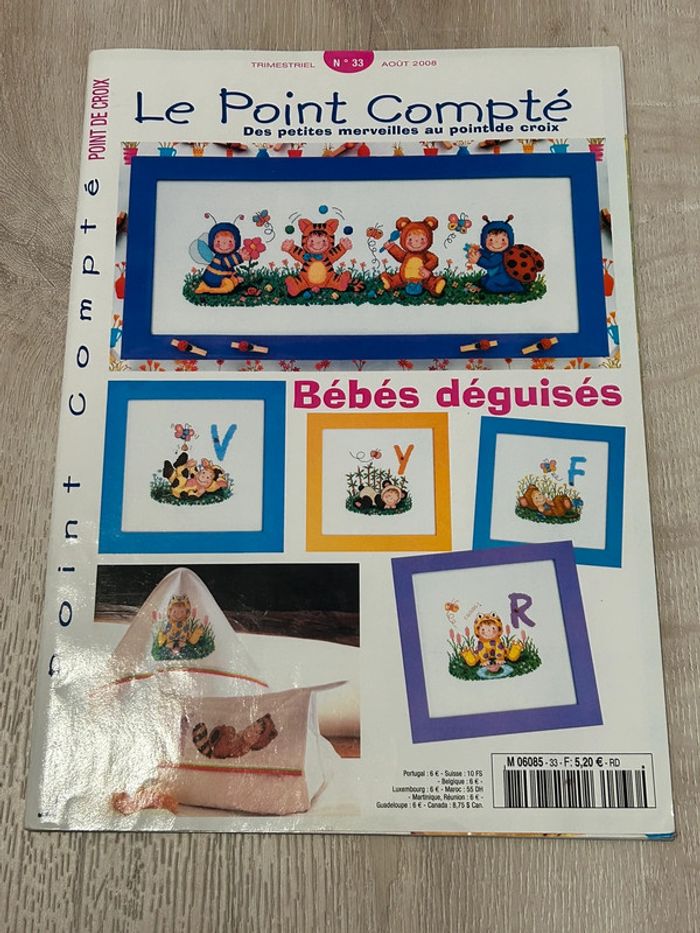 Livre point de croix le point compte numéro 33