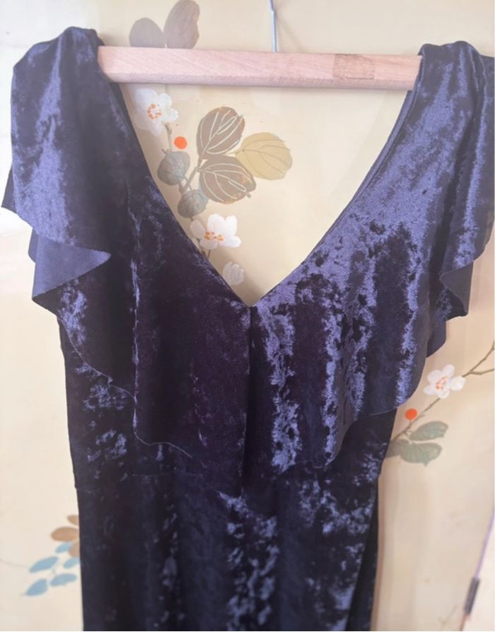 Robe noire velours - photo numéro 2