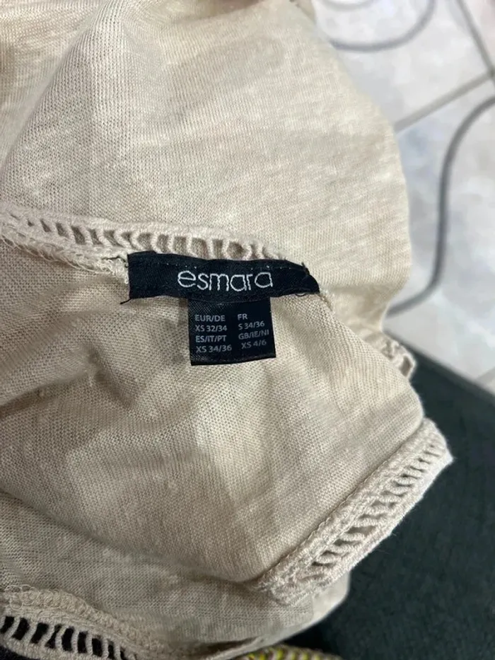 Débardeur beige Esmara S - photo numéro 5