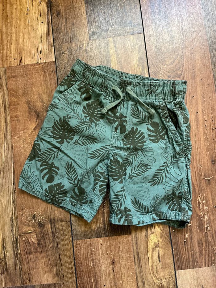 Short 3 ans Kiabi motif jungle