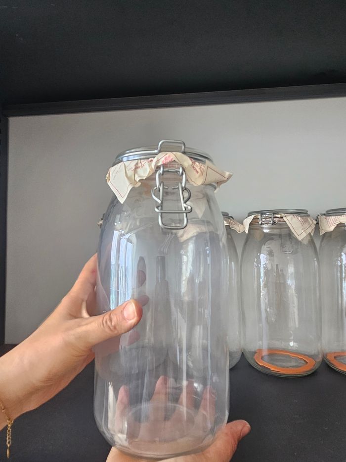Lot de 7 Bocaux en verre Parfait 3 litres - photo numéro 2