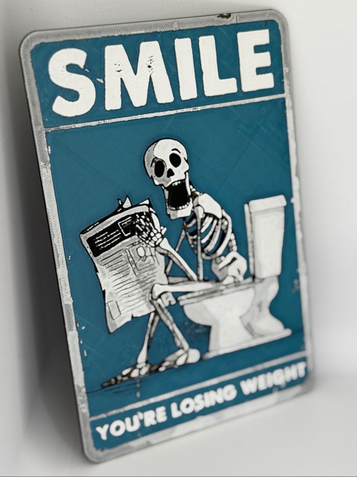 Hueforge humour smile - photo numéro 2