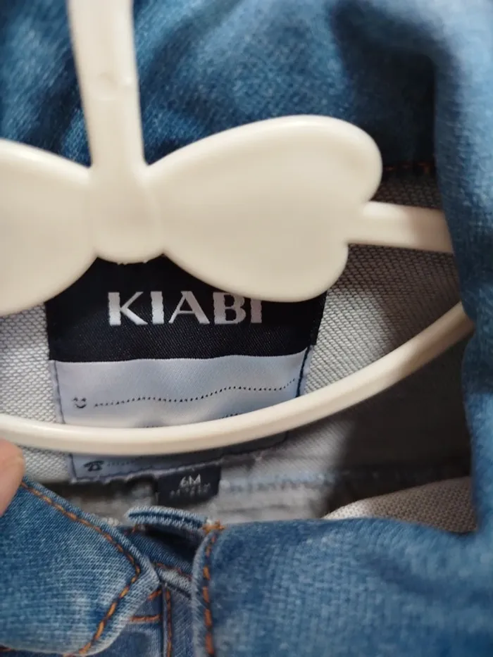 Veste en jean 6 mois - photo numéro 3