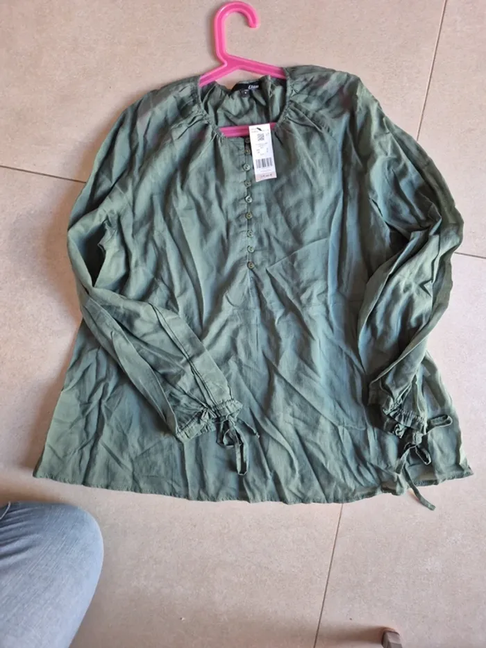 Blouse femme manches 3/4 Etam s neuve - photo numéro 2