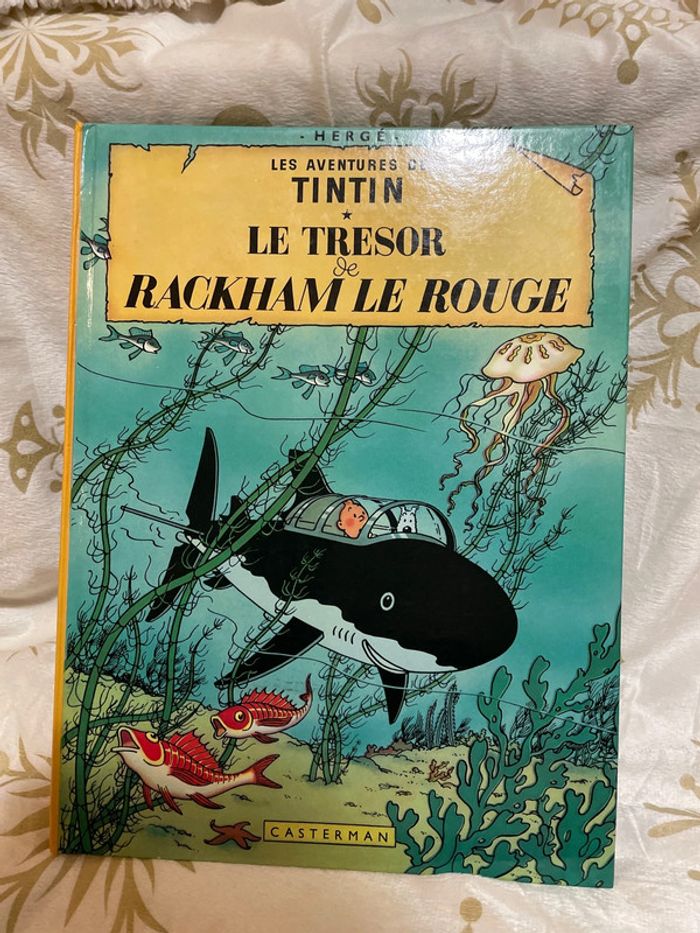 BD les aventures de Tintin Le trésor de Rackham le Rouge - photo numéro 2