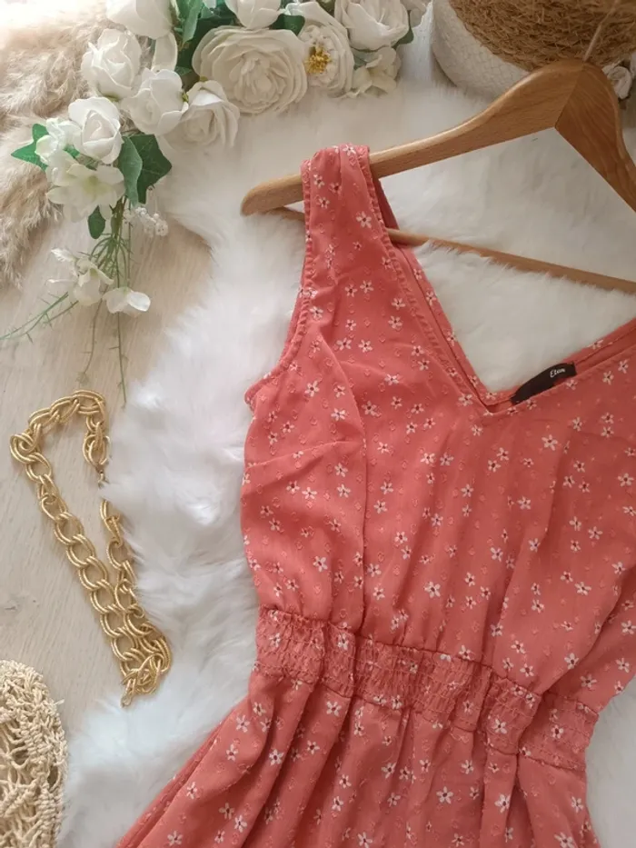 Jolie robe longue Etam taille L - photo numéro 2