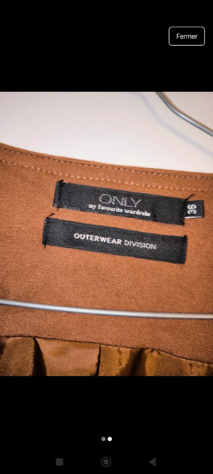 Veste camel only - photo numéro 2