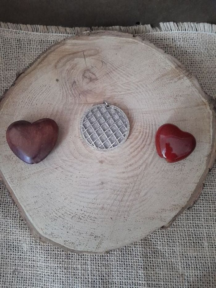 Lot de 3 pendentifs accessoires pour création de bijoux