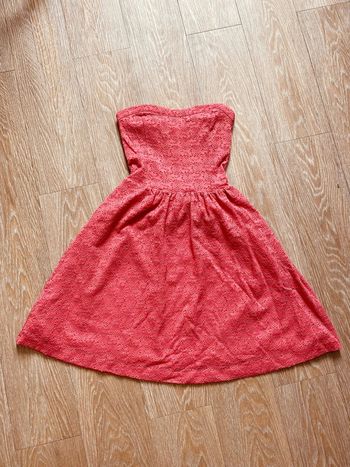 Robe bustier dentelle