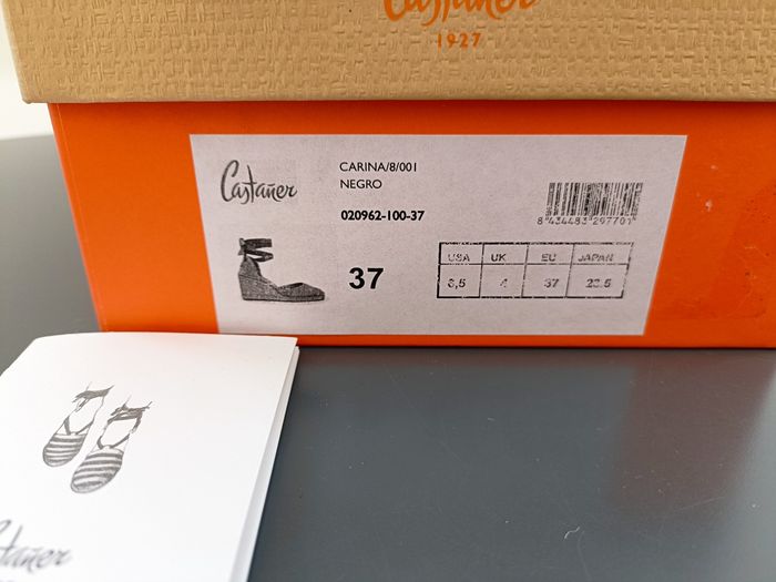 Espadrilles compensées castaner taille 37 - photo numéro 7