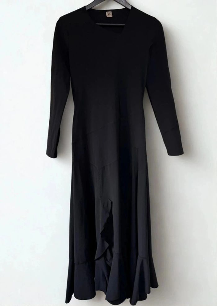 Robe noire asymétrique Indies Taille S/M - photo numéro 2