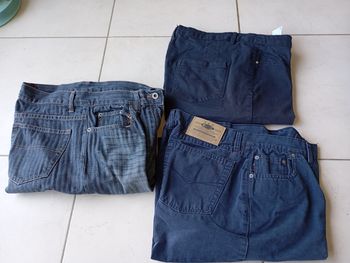 Lot de 3 jean pantalon taille 46 femme