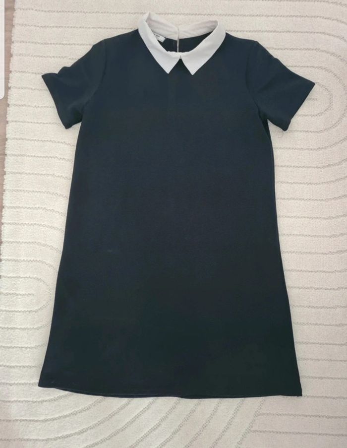Robe noire et blanche zara - photo numéro 2