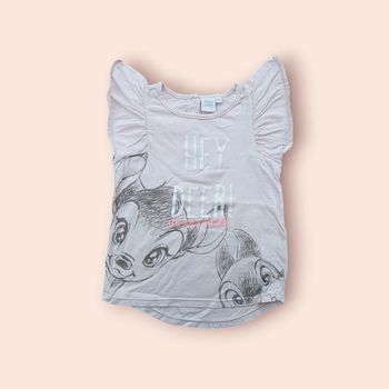🔸 T-shirt Sans Manches Fille Bambi - Disney Baby 3 ans🔸