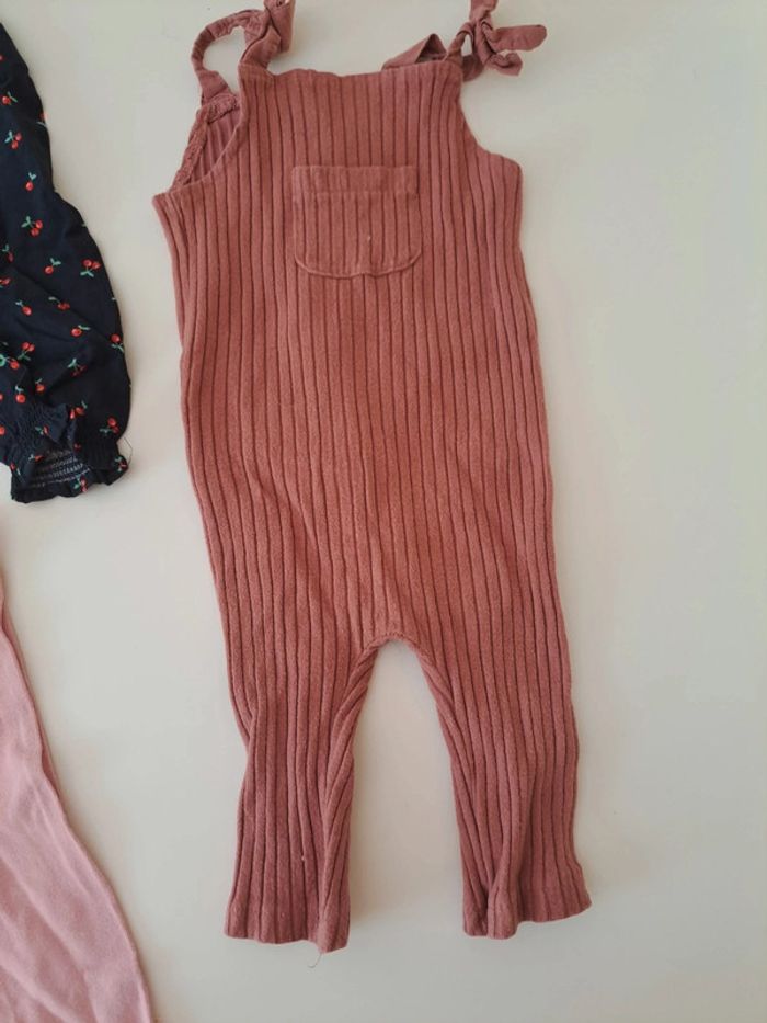 Lot sarouel legging salopette pantalon fille - photo numéro 3