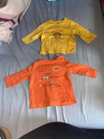Lot de deux t-shirt