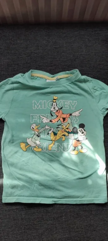 Tee shirt manches courtes garçon Mickey
