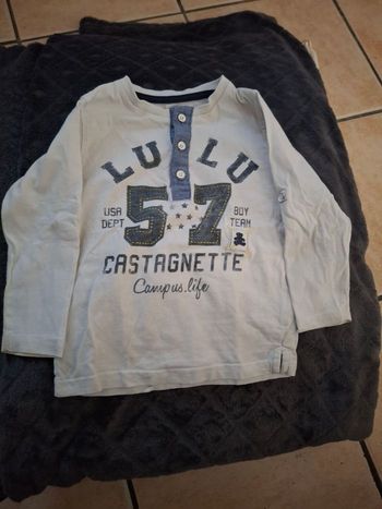 Tee shirt manche longue 18 mois