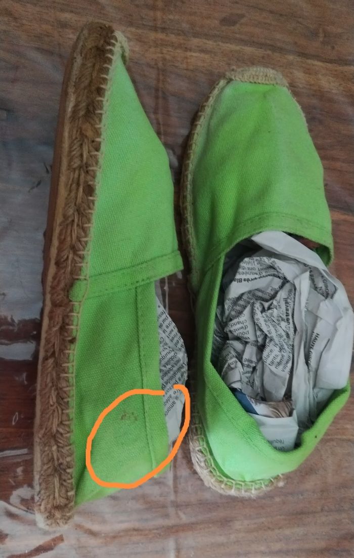 Paire d'espadrilles taille 39 - photo numéro 4