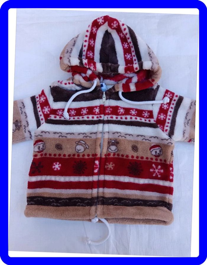 Veste polaire Noël 6 mois - photo numéro 2