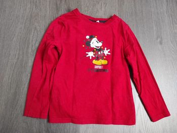 Tee-shirt Noël Disney Mickey 6 ans
